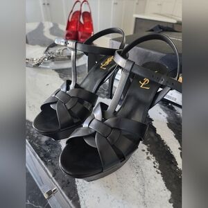 Saint Laurent Tribute in Black size 39